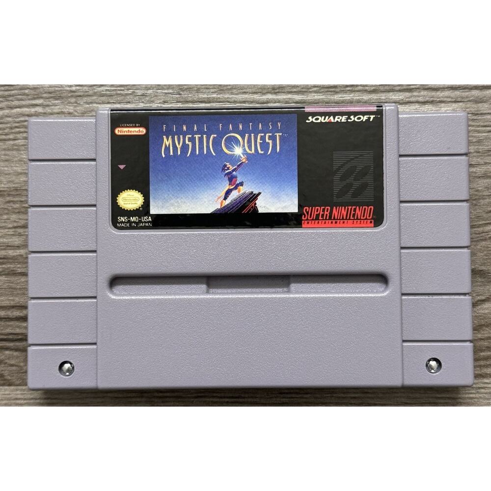Final Fantasy Mystic Quest Super Nintendo SNES CIB Complete In Box w/ Manual - Picture 10 of 16
